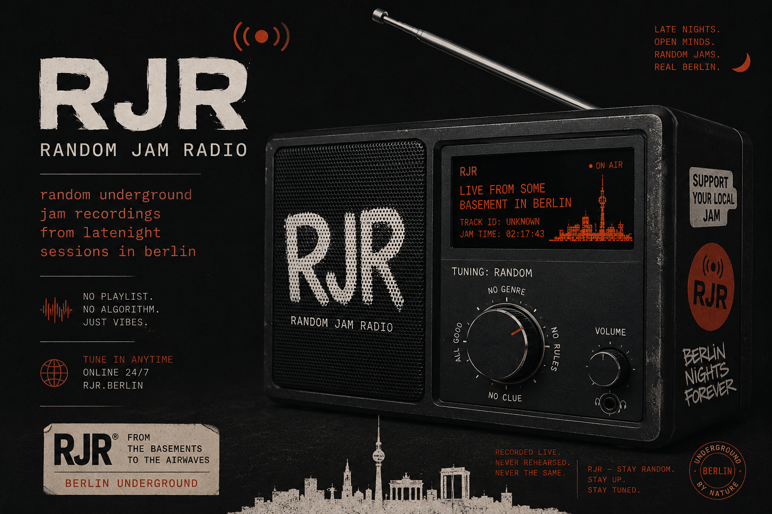 RJR — Random Jam Radio